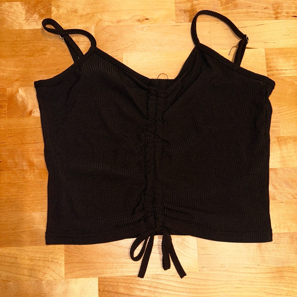 Black Crop Top
